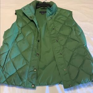 Green Quilted Women's Vest